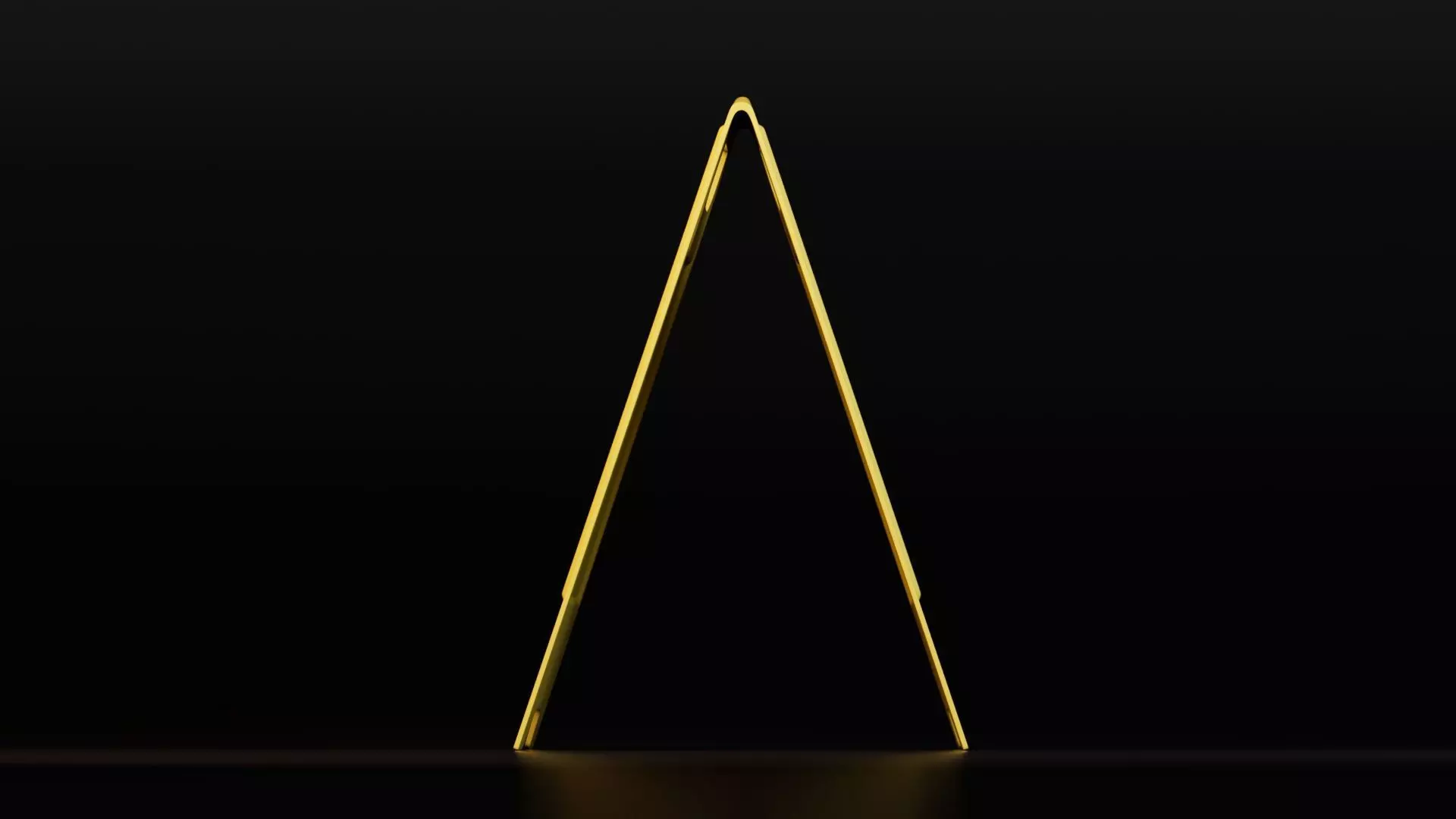 Caution Wet Floor Sign Free low-poly 3D model_3