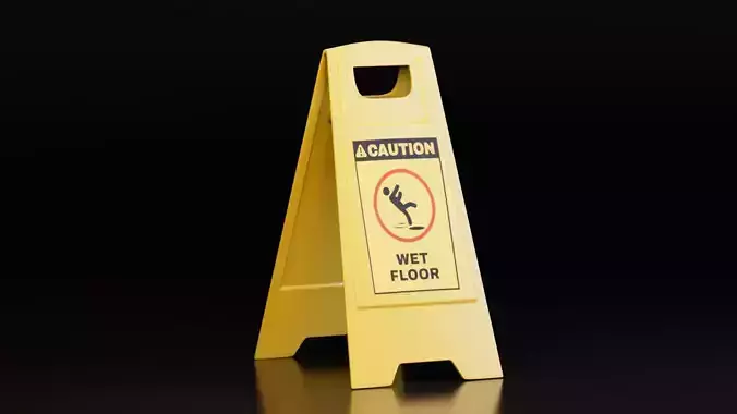 Caution Wet Floor Sign