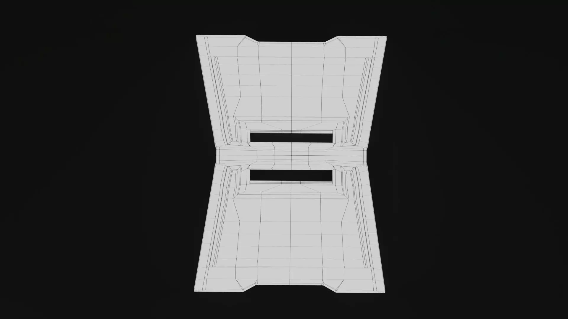 Caution Wet Floor Sign Free low-poly 3D model_7