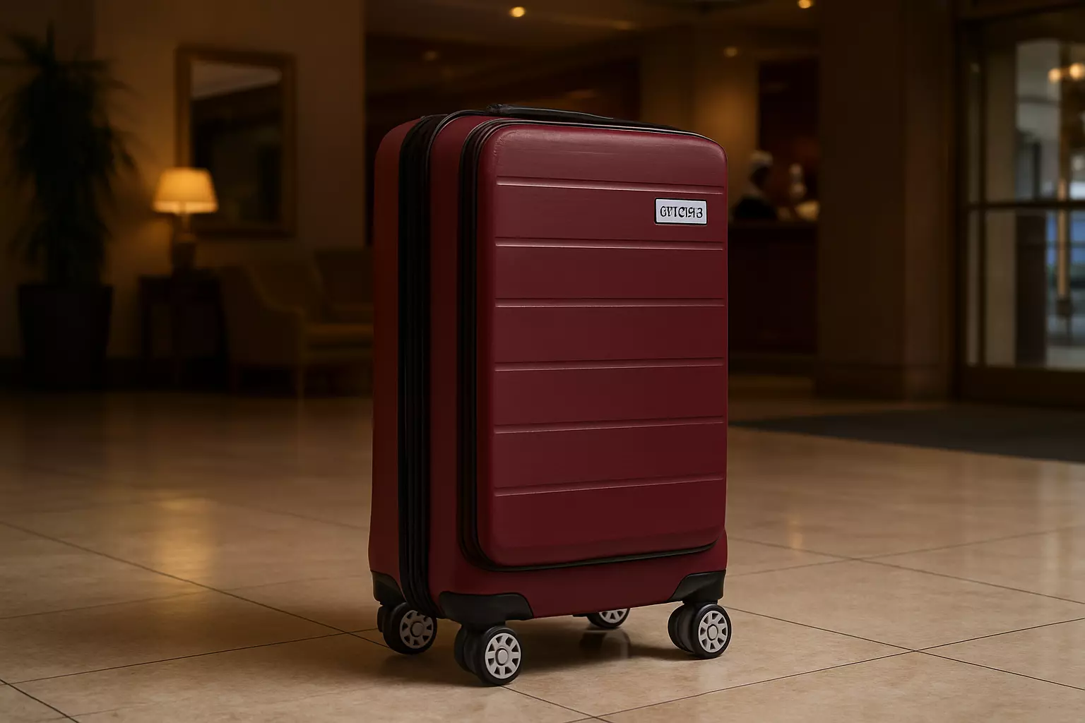 Trolley Low-poly 3D model_1