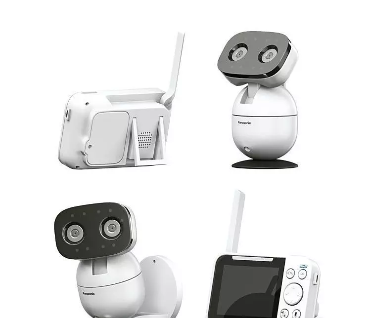 Surveillance kit Set of video Equipment 3D model_1