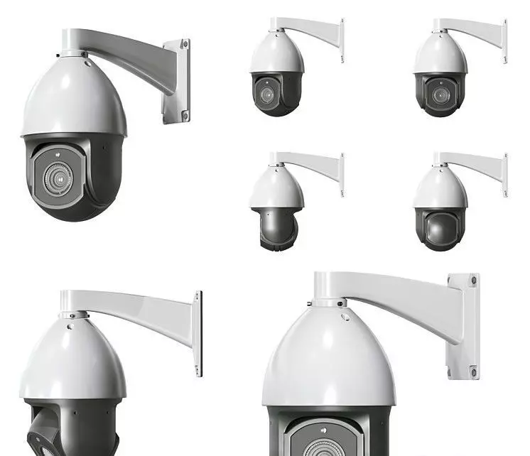 Surveillance kit Set of video Equipment 3D model_2