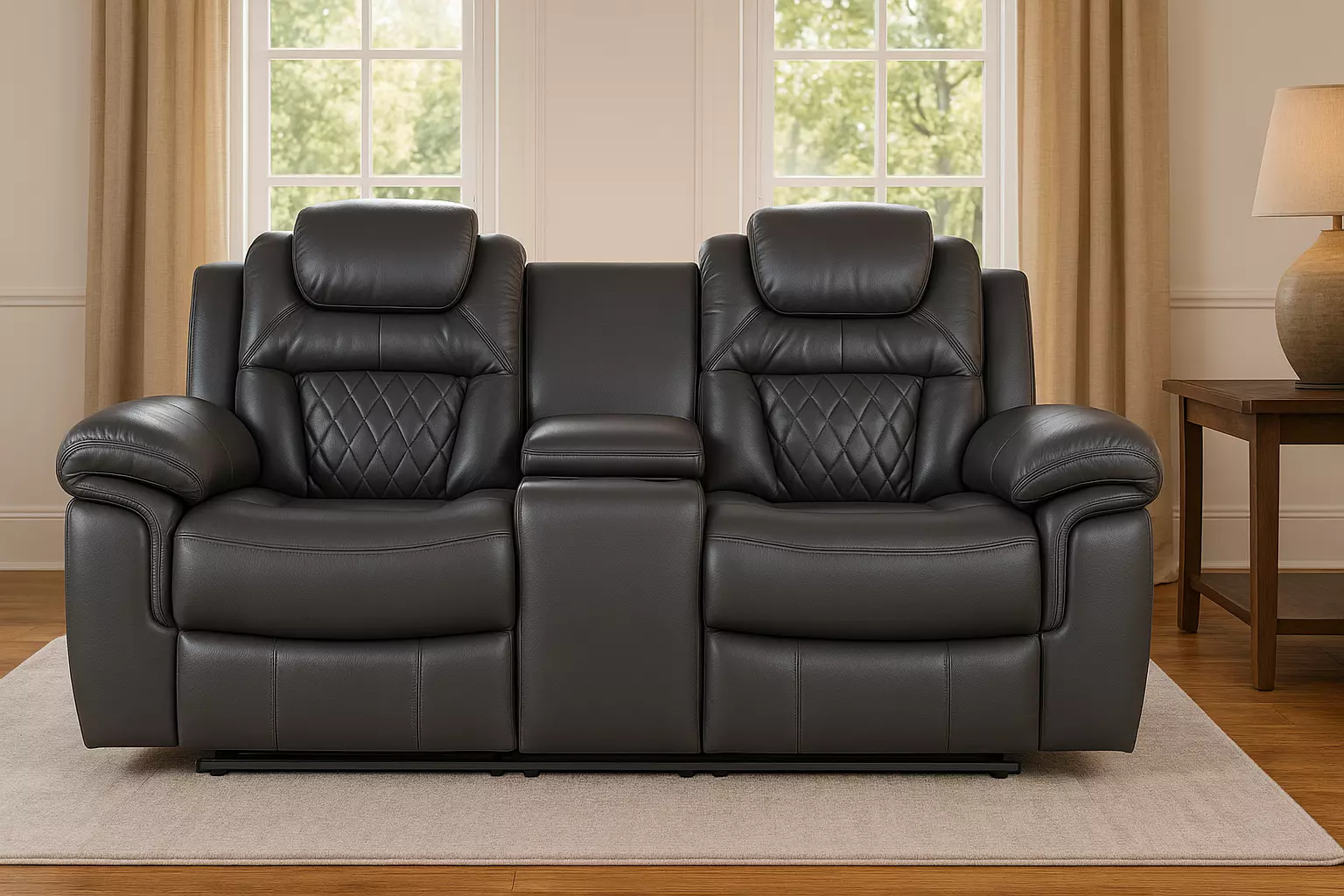 Recliner Sofa Low-poly 3D model