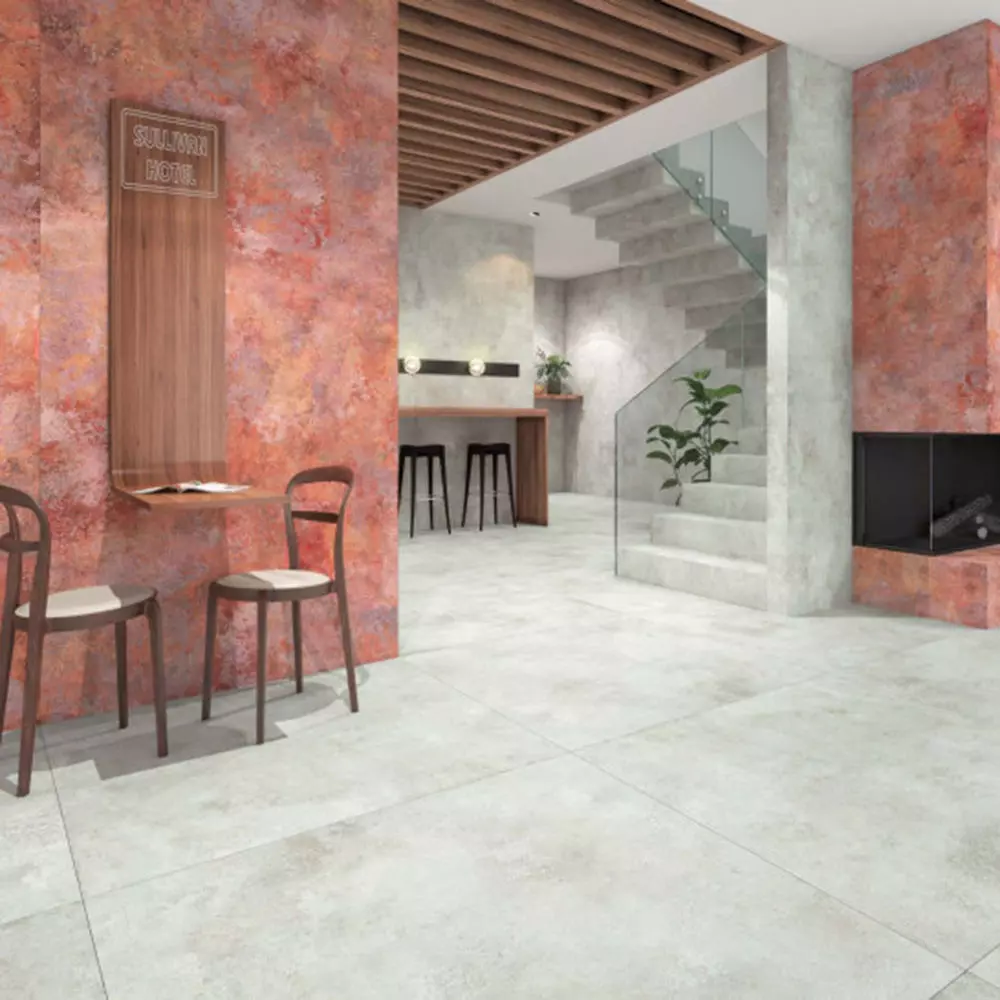 Terracotta Cloud Plaster Wall Texture Texture_0