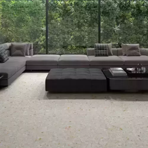 Light Terrazzo Floor Texture