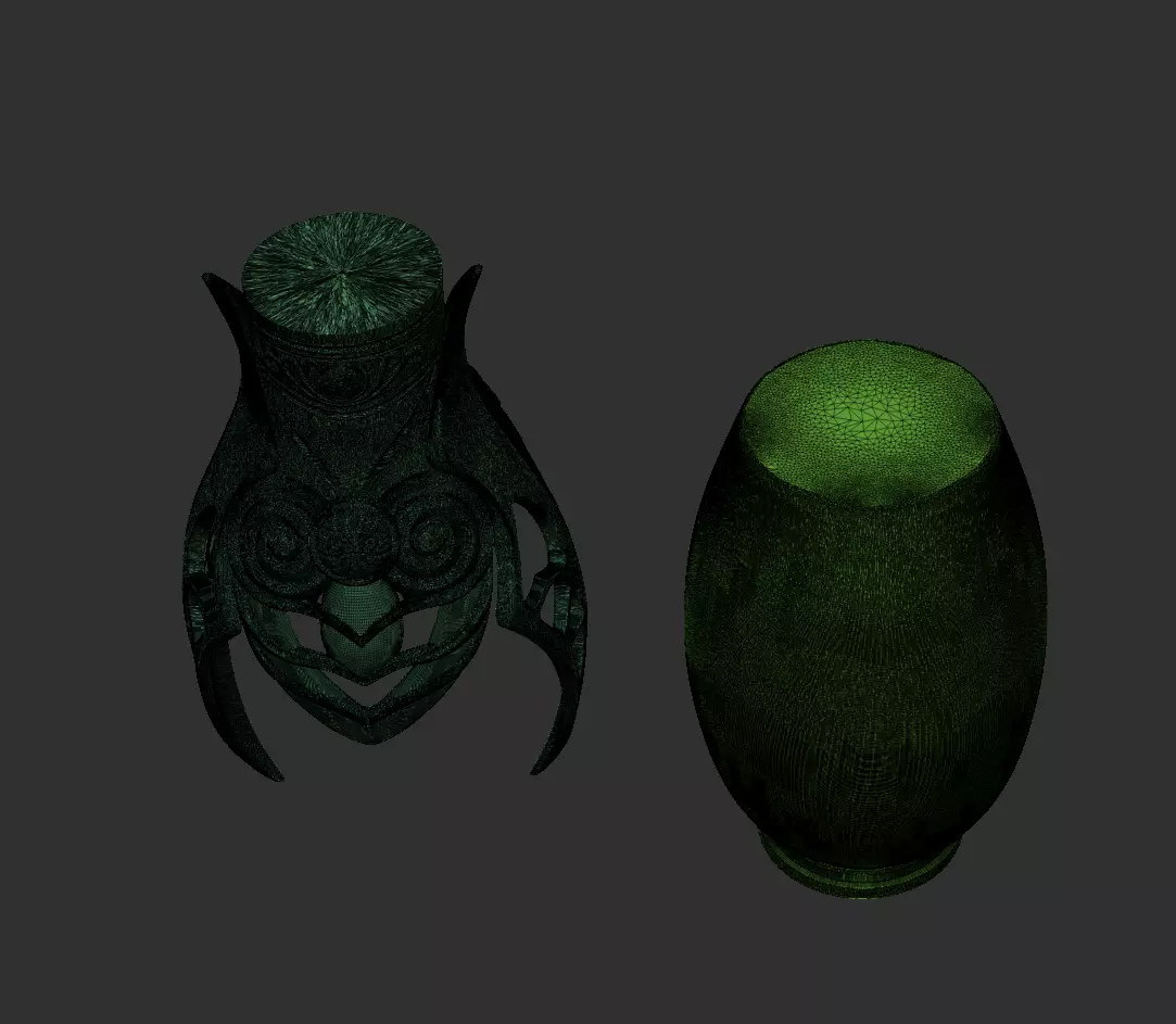 Fantasy Ornamental Vase 3D print model_13