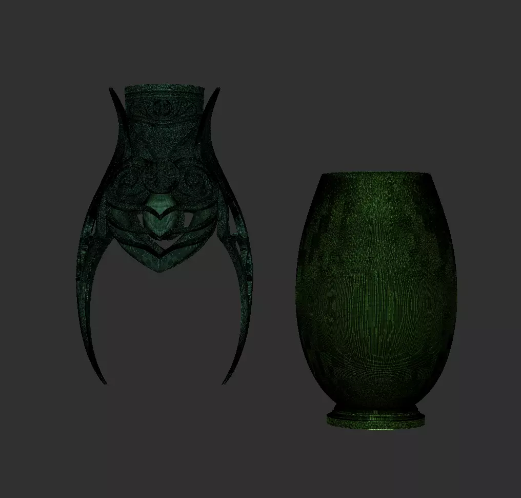 Fantasy Ornamental Vase 3D print model_12
