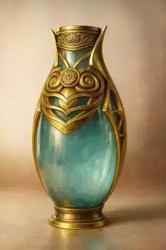 Fantasy Ornamental Vase