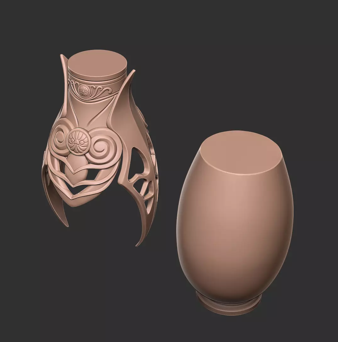 Fantasy Ornamental Vase 3D print model_9