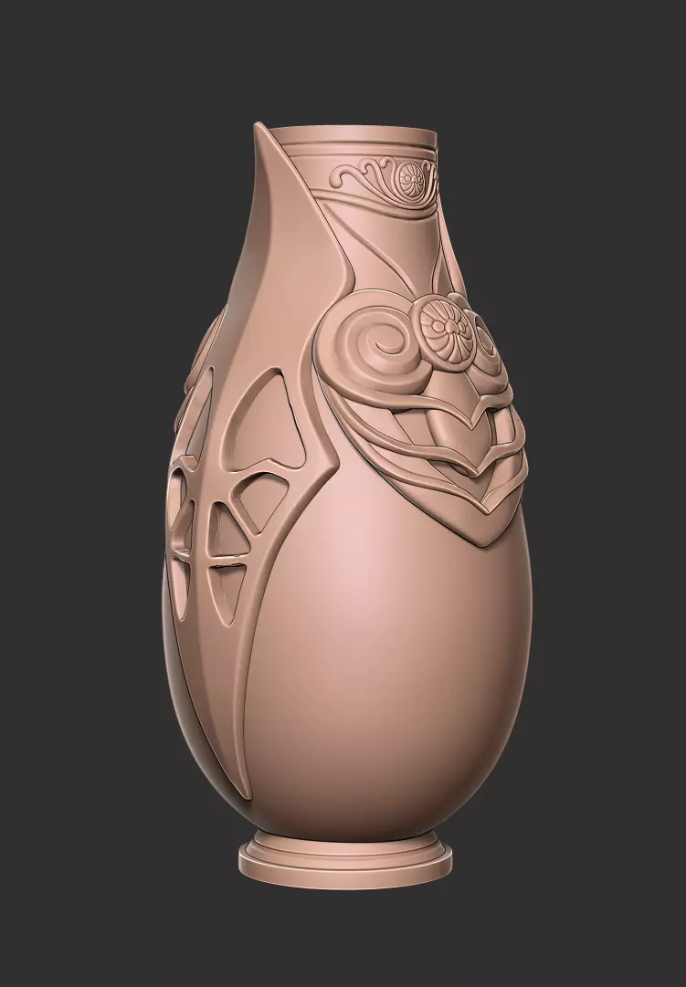 Fantasy Ornamental Vase 3D print model_6