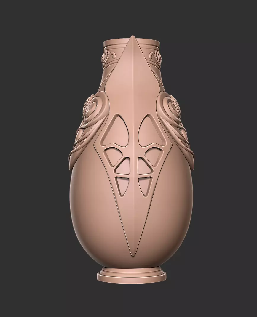 Fantasy Ornamental Vase 3D print model_7