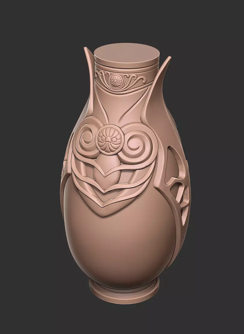 Fantasy Ornamental Vase 3D print model_5