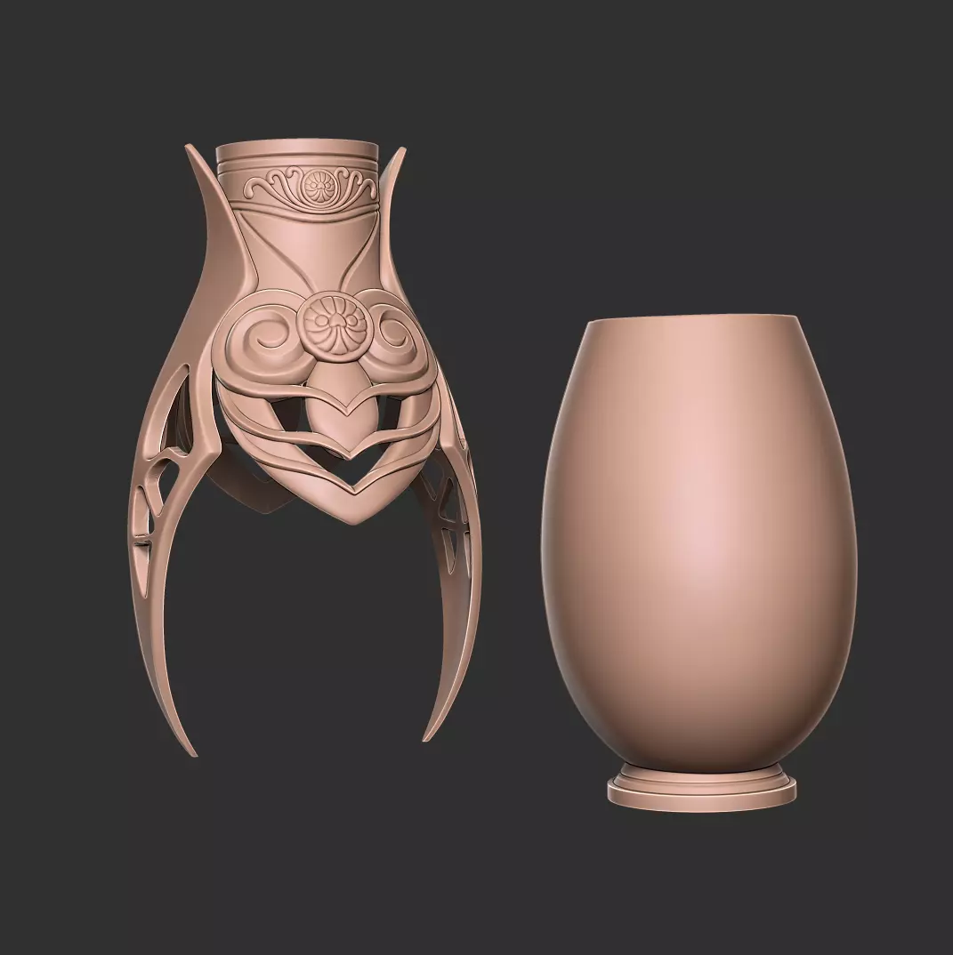 Fantasy Ornamental Vase 3D print model_10