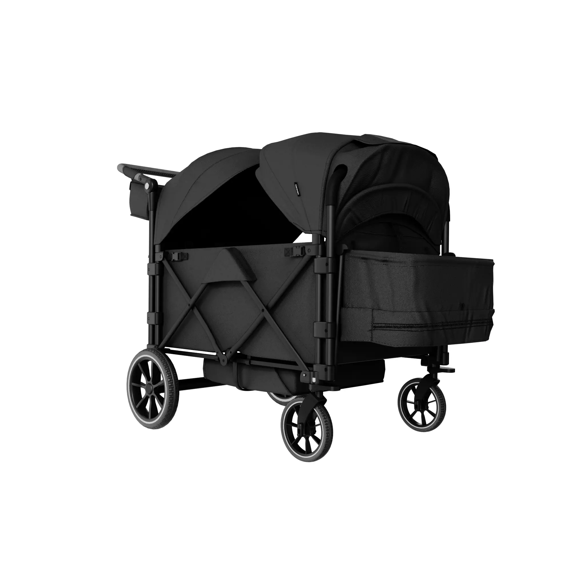 Kids Trolley Low-poly 3D model_3