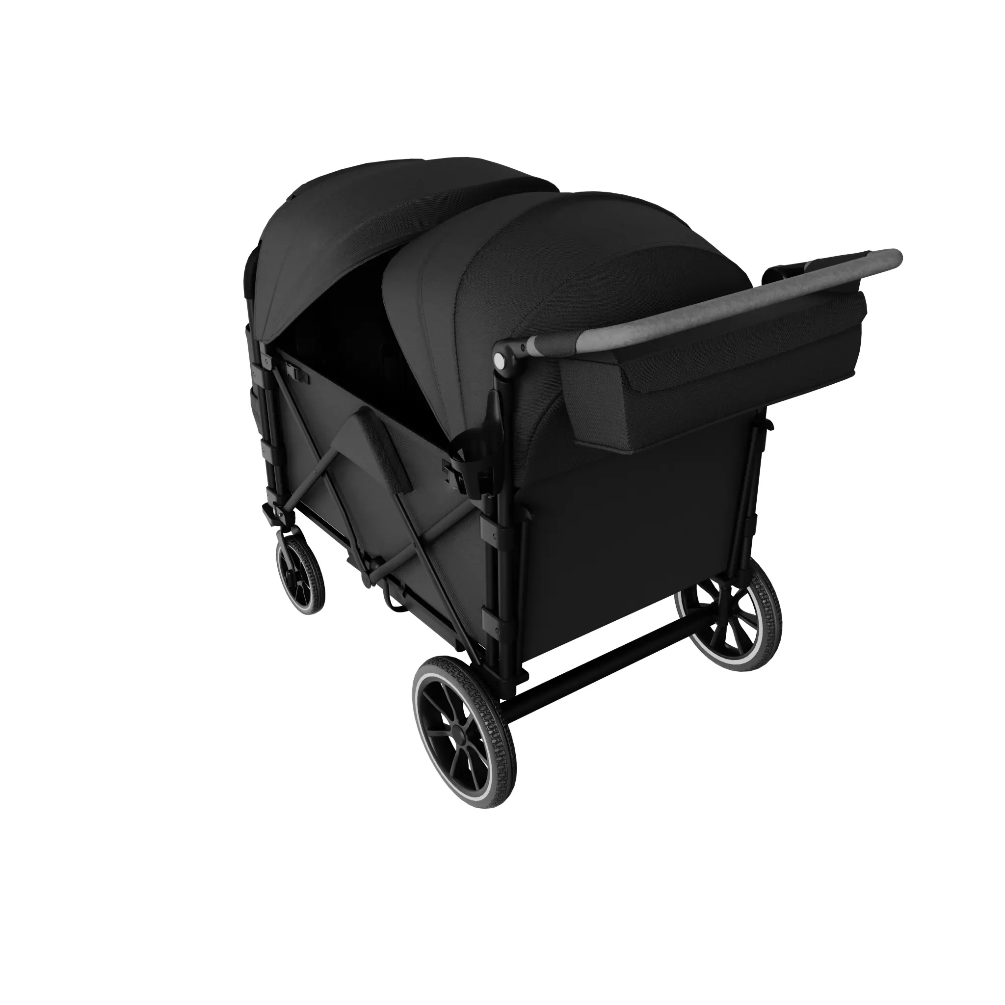 Kids Trolley Low-poly 3D model_7