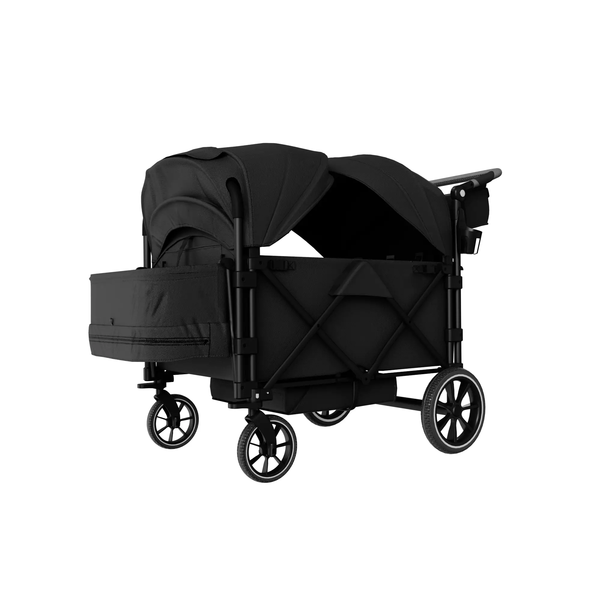 Kids Trolley Low-poly 3D model_5