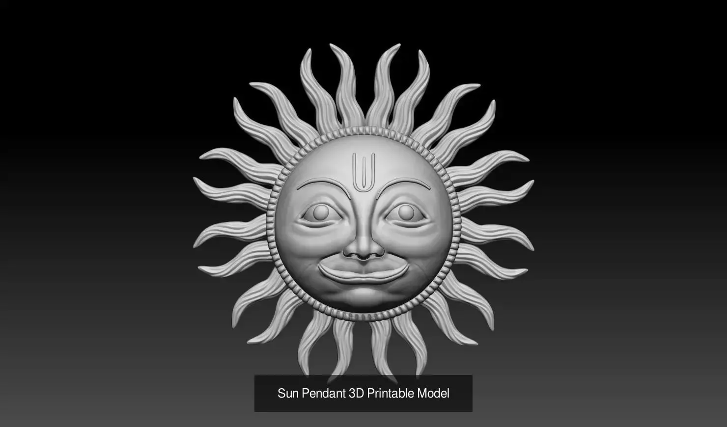 Hindu God Symbols Pack 3D Model Collection_4