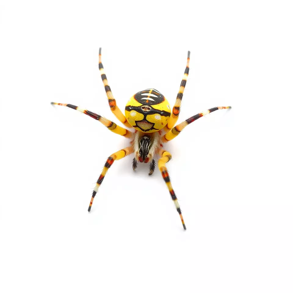 Vibrant Spider model pack Low-poly 3D model_3