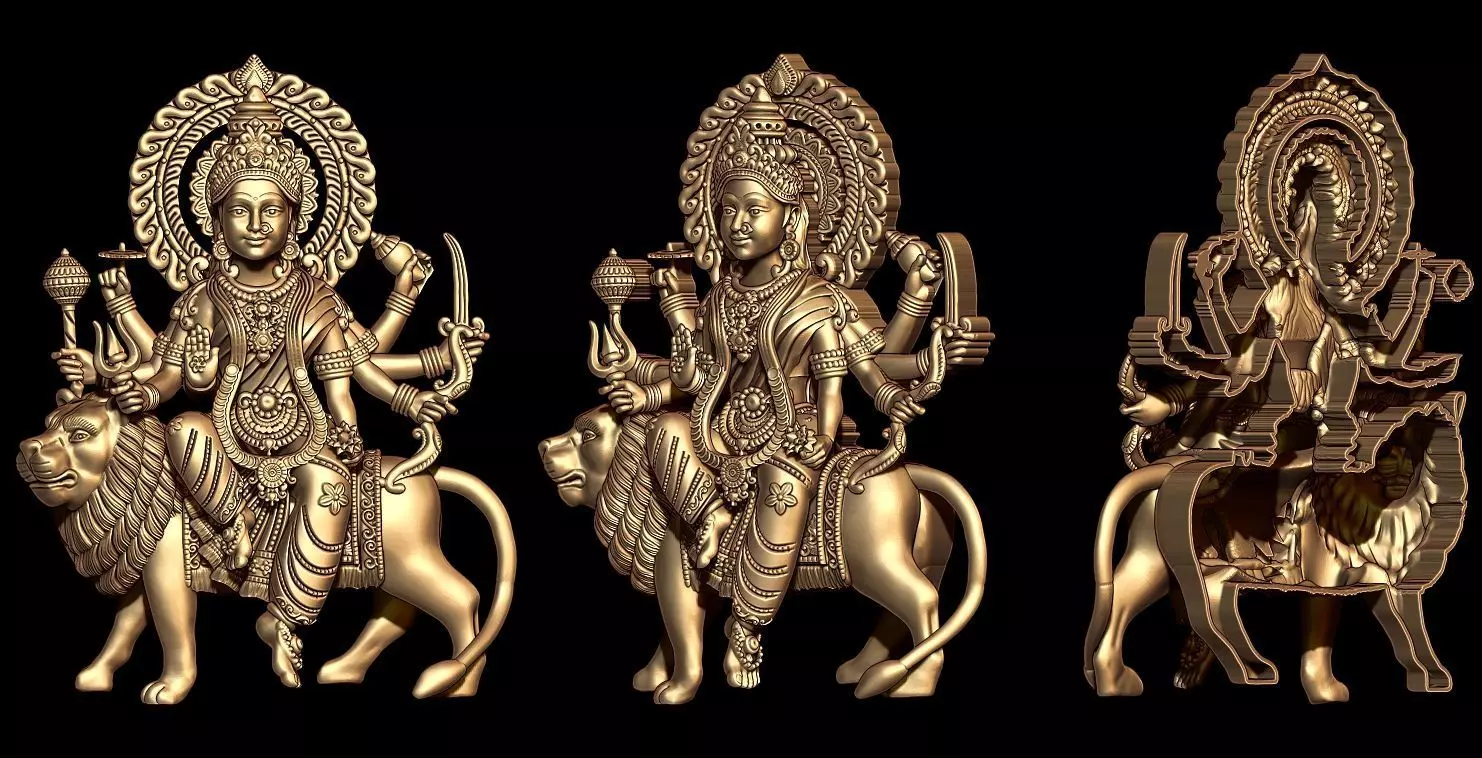 DURGA MAA 3D print model_0