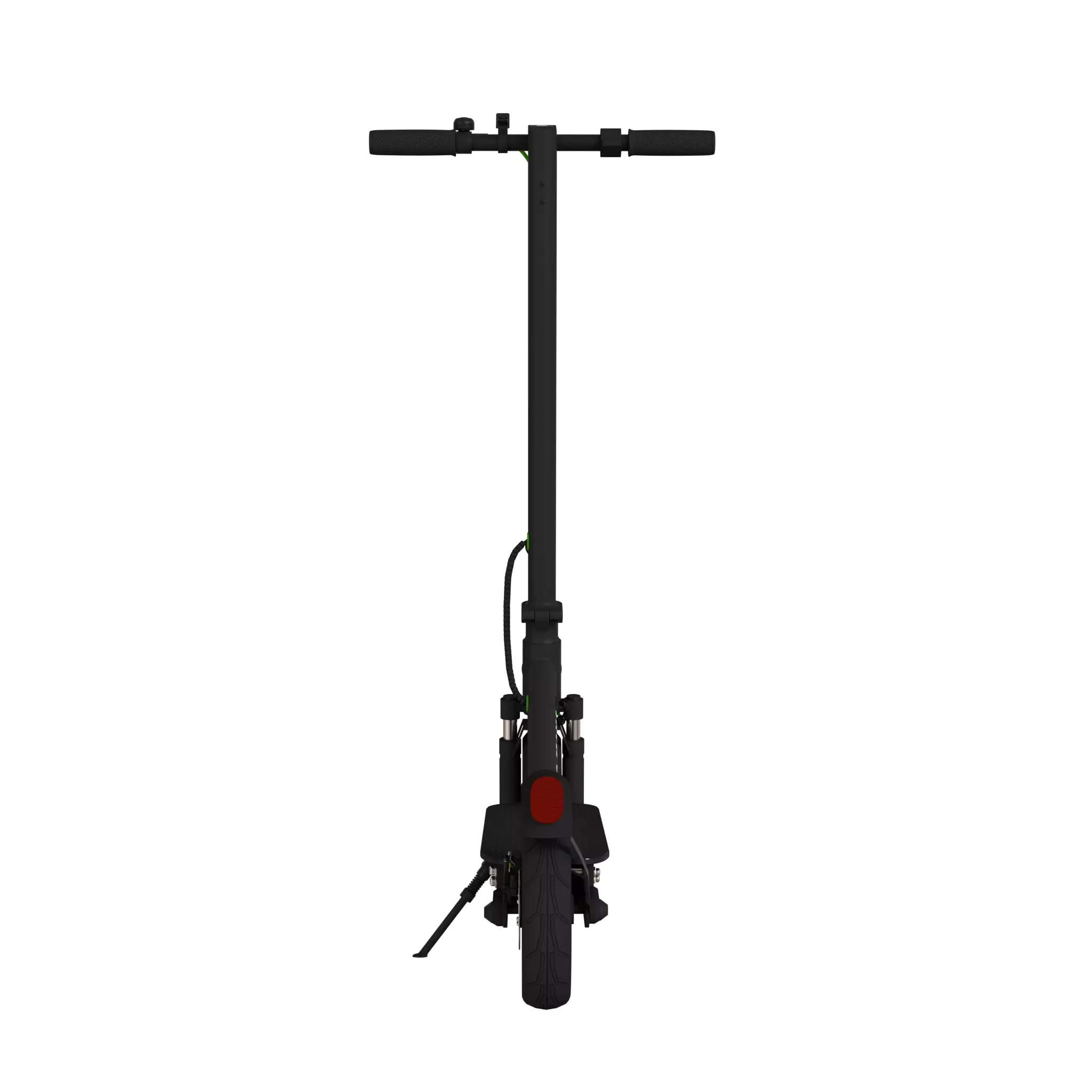 Scooter Low-poly 3D model_7