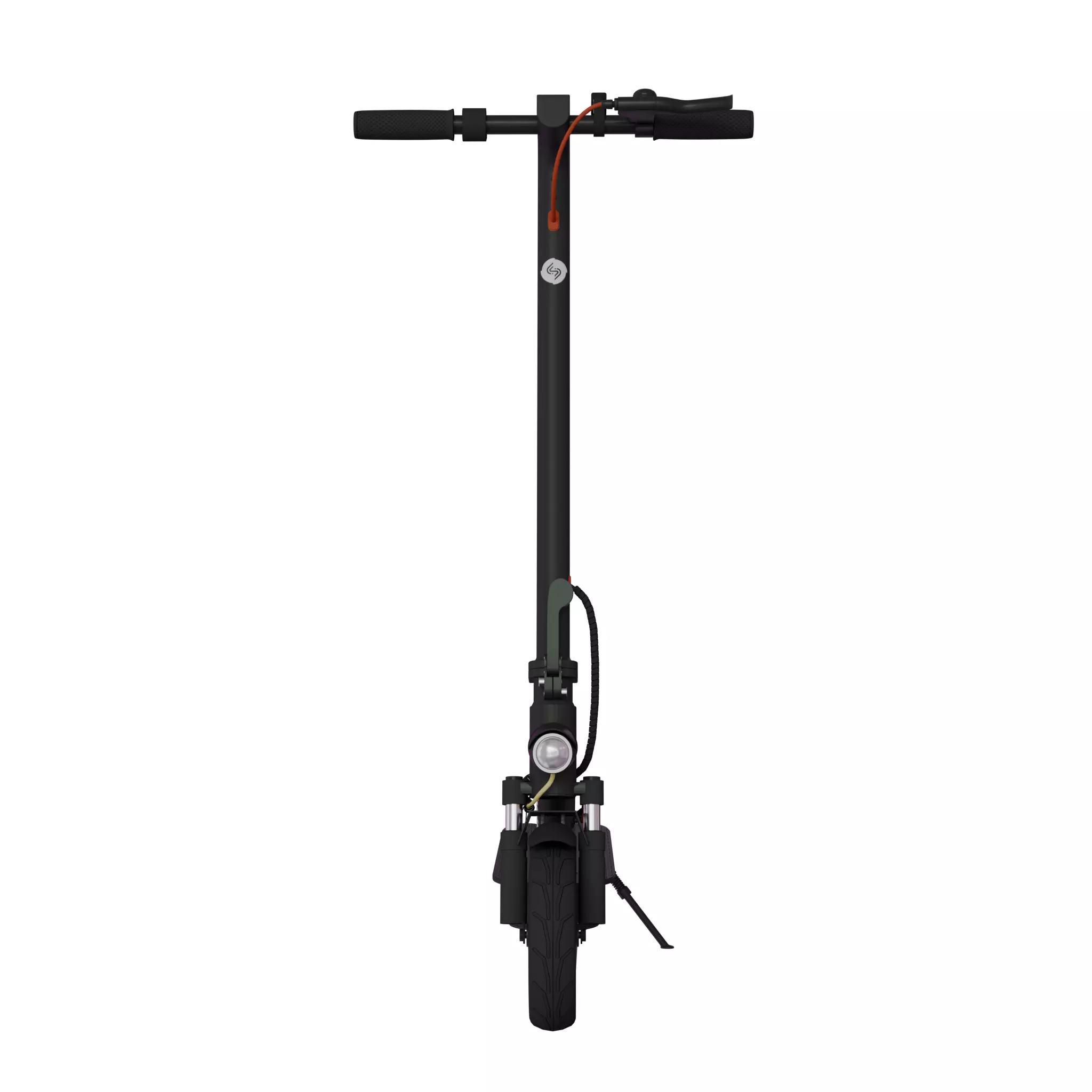 Scooter Low-poly 3D model_5