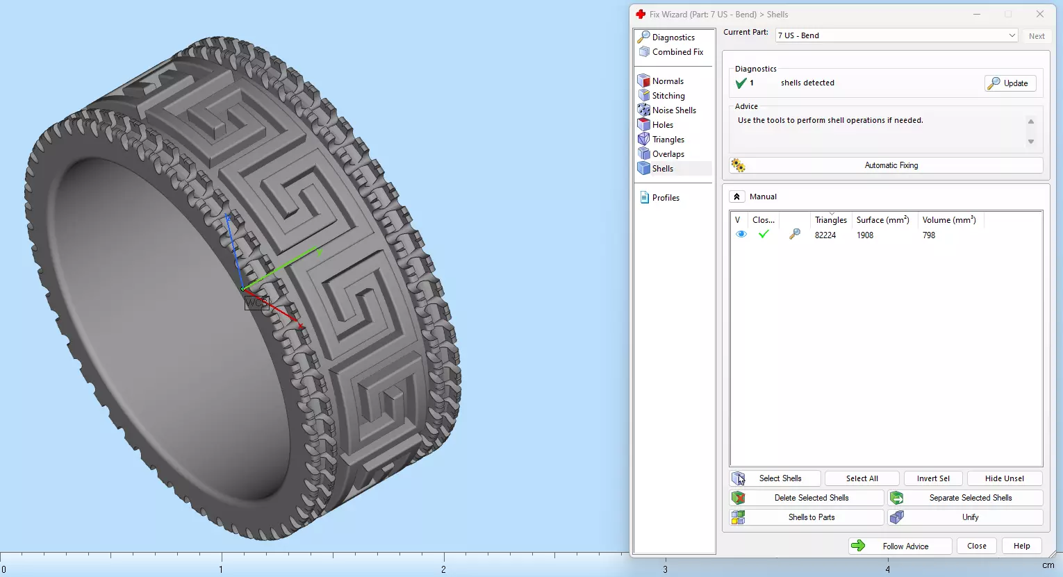 Custom Versace Diamond Band - Versace Ring 3D print model_15
