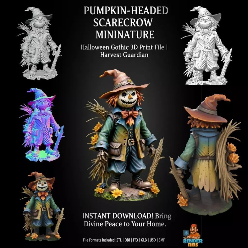 Harvest Guardian 3D print model_0