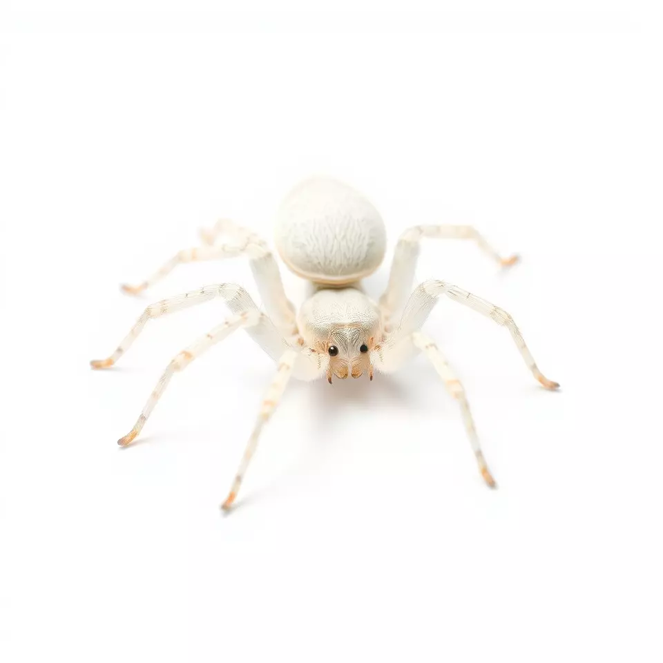 White Spider Arachnid model pack Low-poly 3D model_3