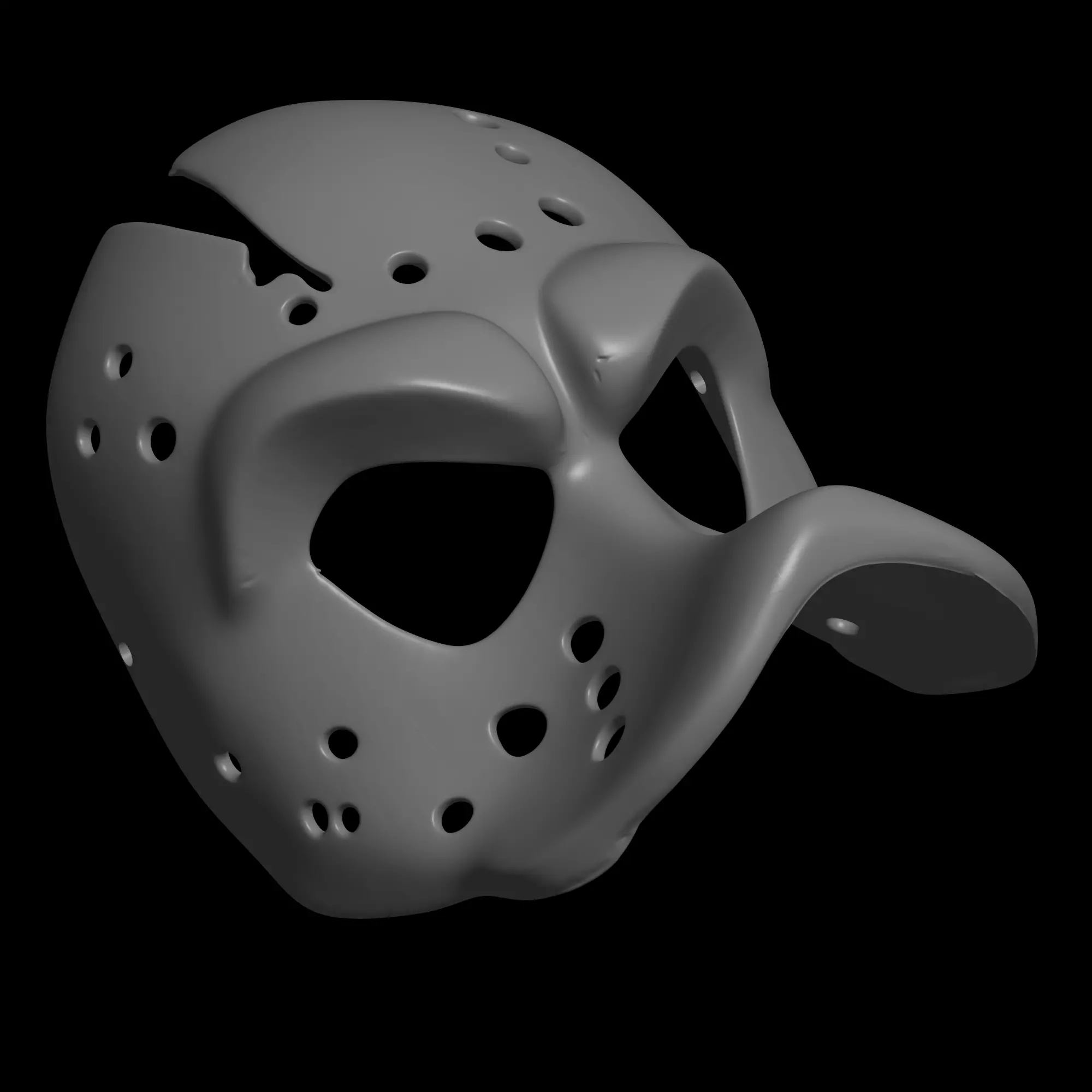 daffy duck mask model 3D print model