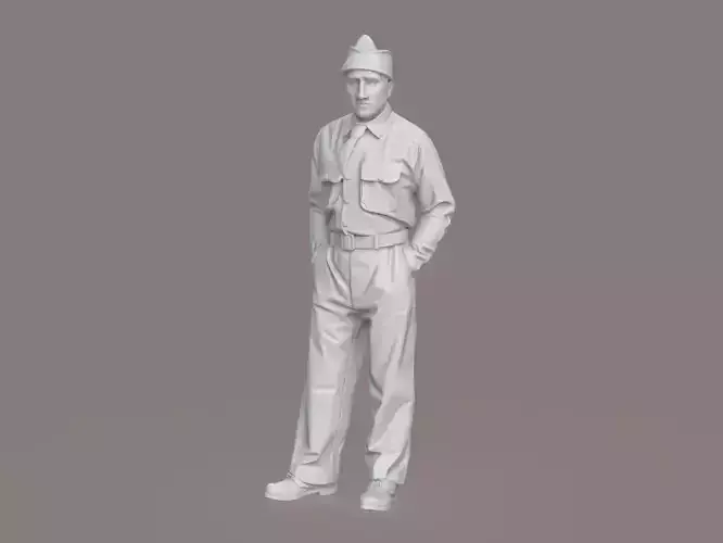 ground crew US WW2 1-72 scale