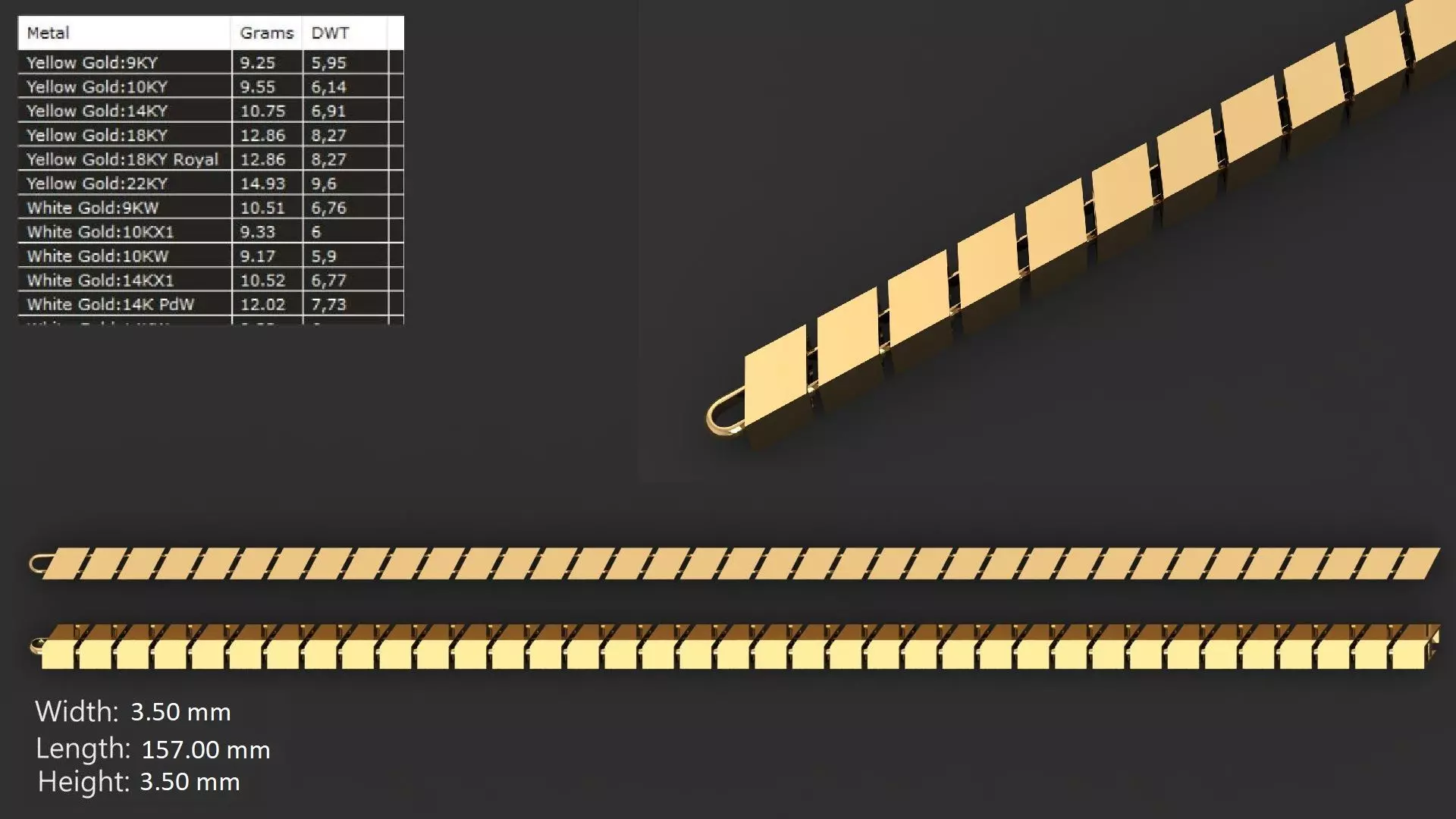 bileklikler 3D print model_3