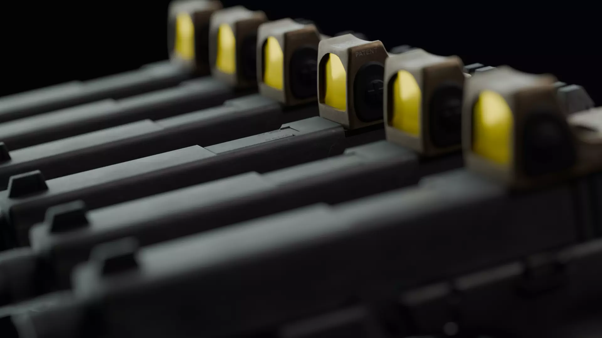 Mk27 MOD 2 Low-poly 3D model_5