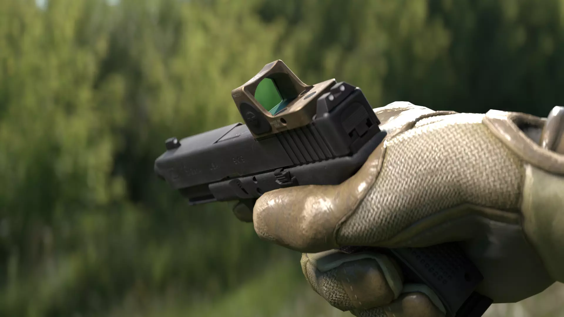 Mk27 MOD 2 Low-poly 3D model_7