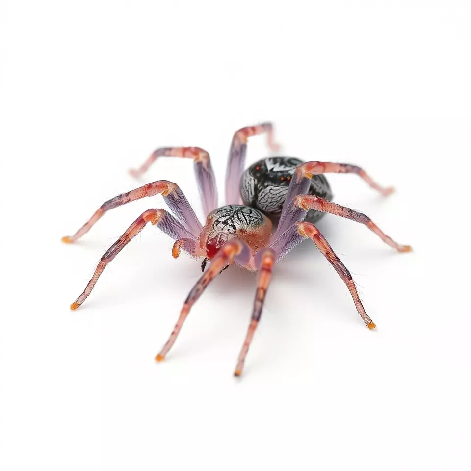 Vibrant Spider model pack Low-poly 3D model_3