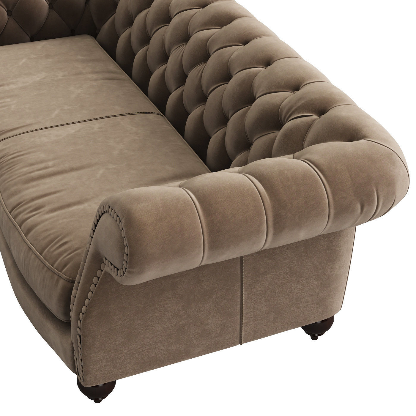 Baxter Diana Chester 2-seat 3D model_3