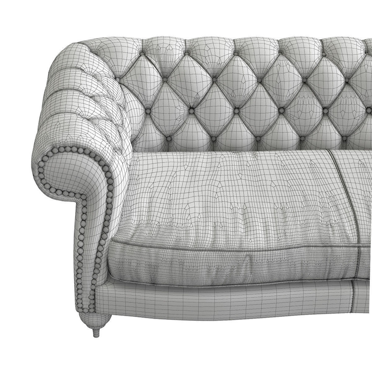 Baxter Diana Chester 2-seat 3D model_4