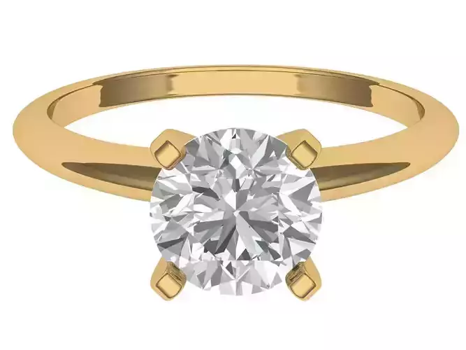 ROUND SOLITAIRE RING