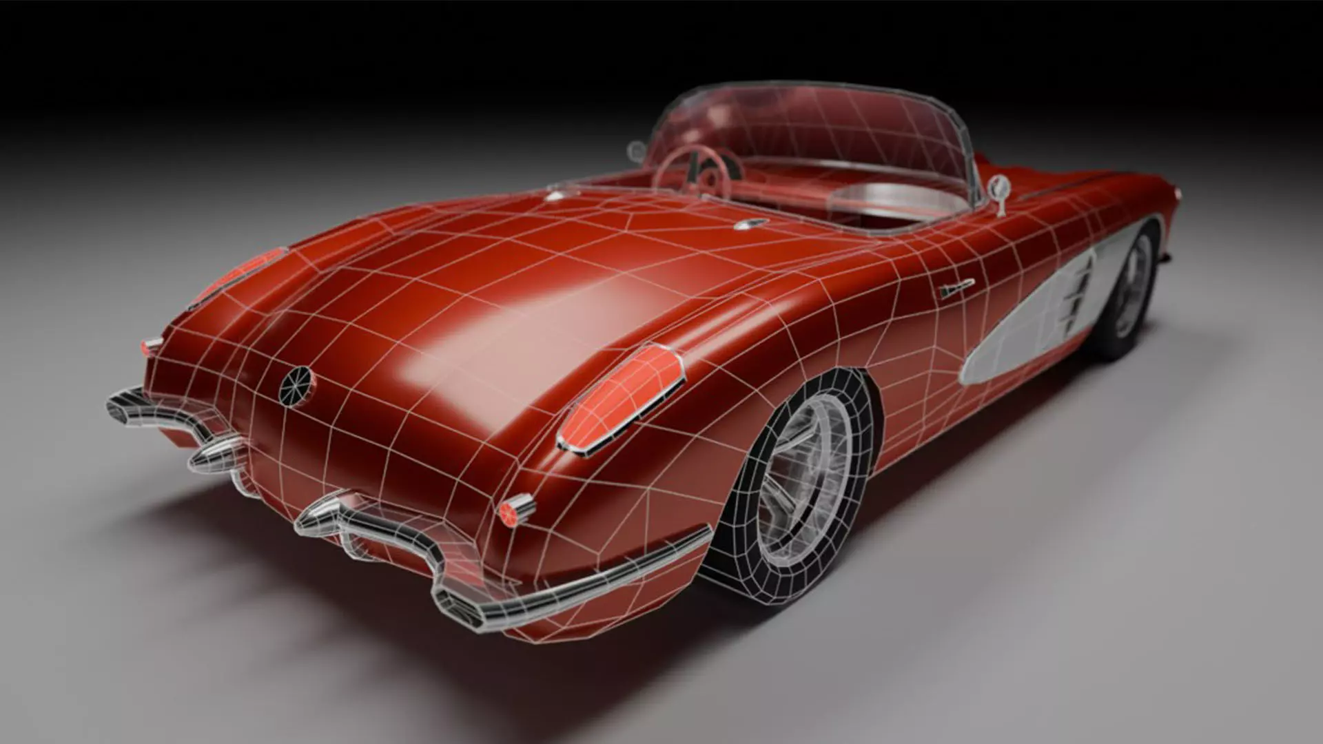 11 Lowpoly Cars Low-poly 3D model_4