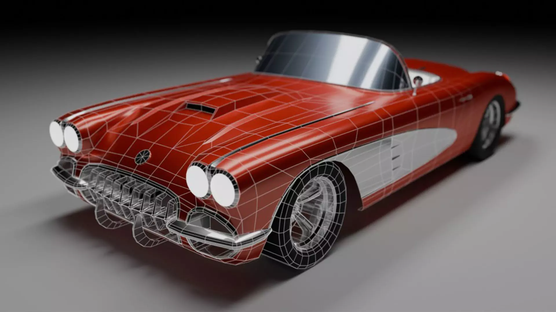 11 Lowpoly Cars Low-poly 3D model_3