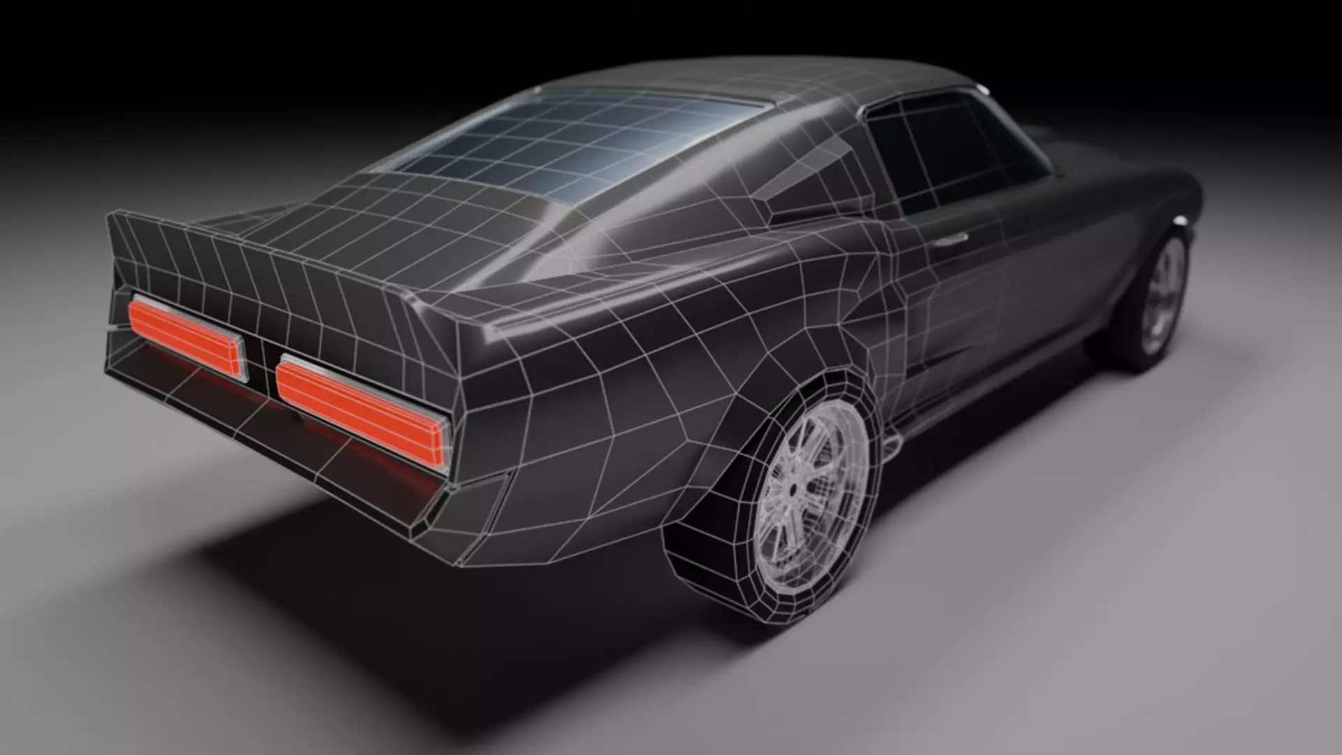 11 Lowpoly Cars Low-poly 3D model_8