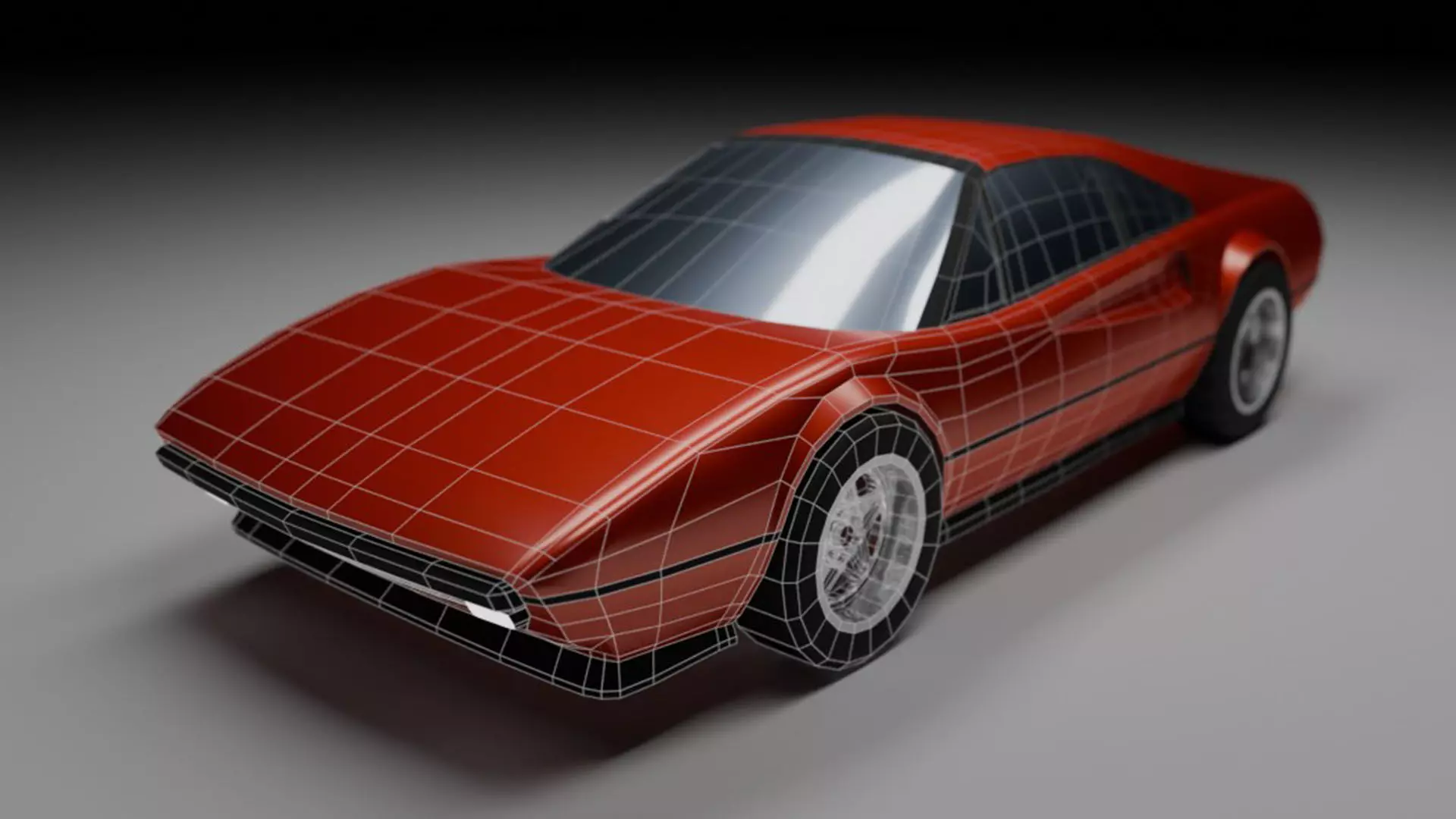 11 Lowpoly Cars Low-poly 3D model_11