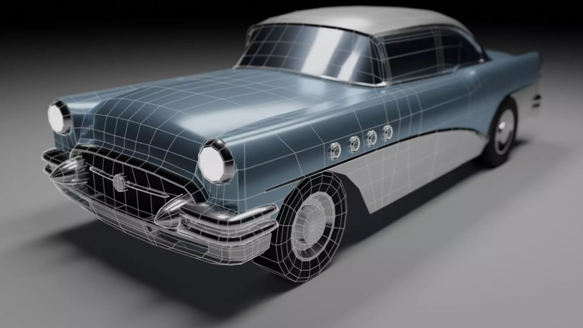 11 Lowpoly Cars Low-poly 3D model_5