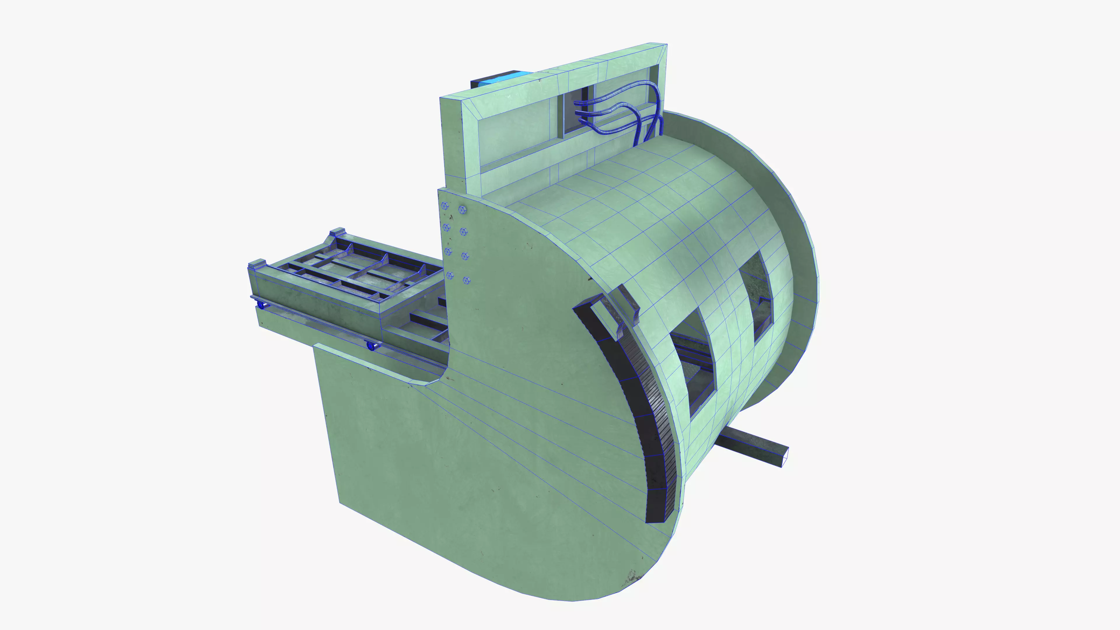 WRIMR Chock Tilter Low-poly 3D model_15