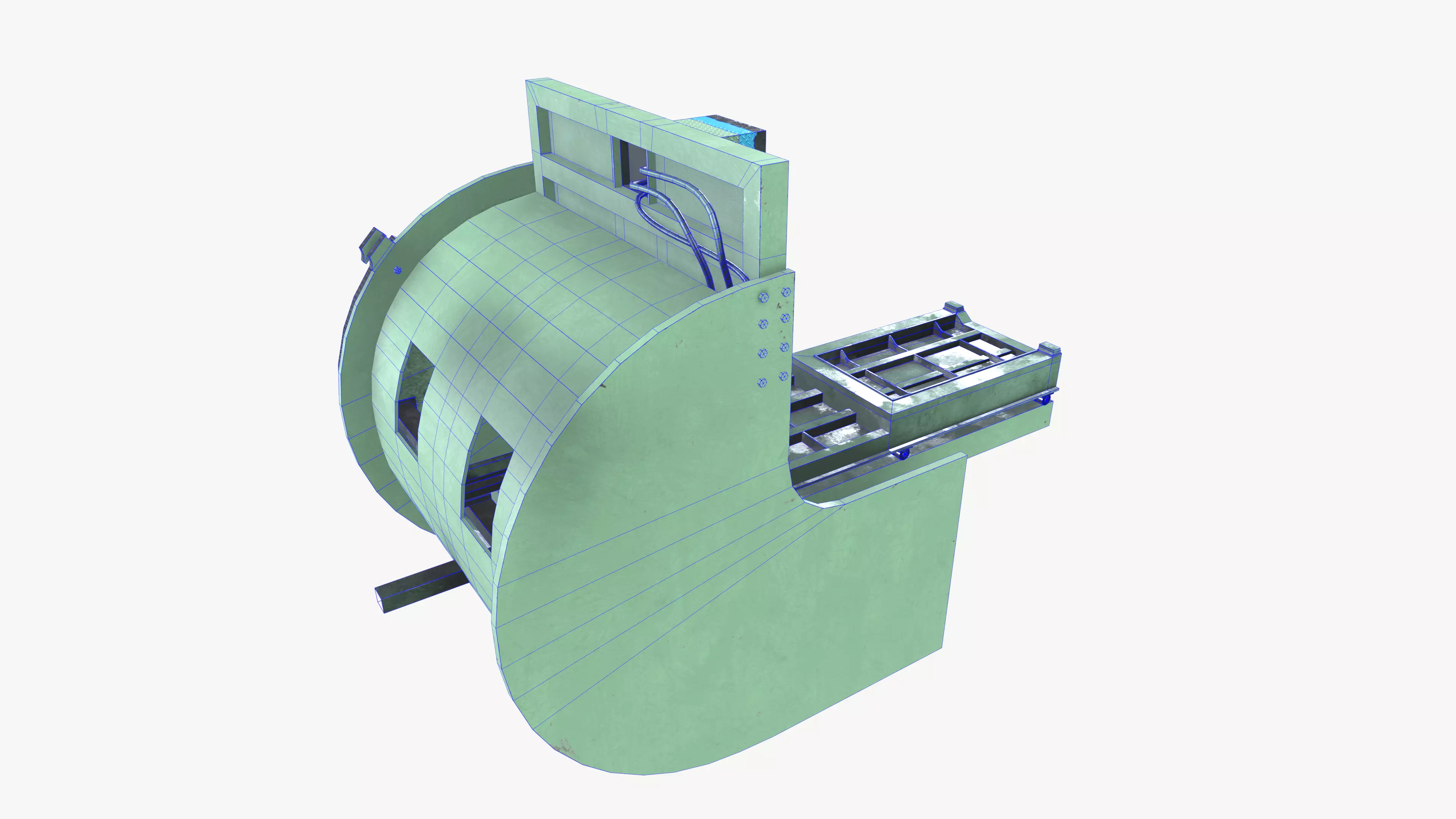 WRIMR Chock Tilter Low-poly 3D model_14