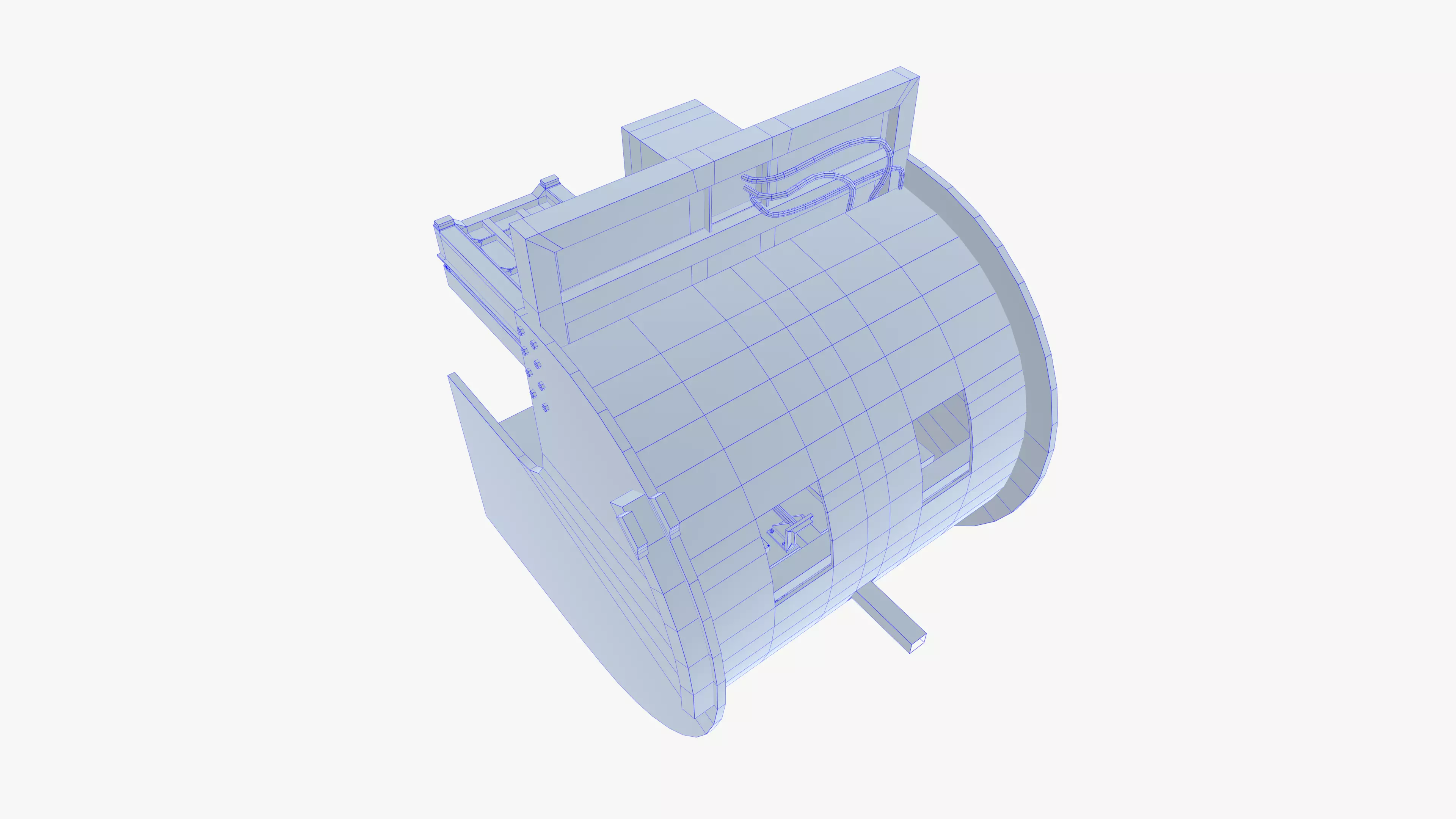 WRIMR Chock Tilter Low-poly 3D model_8