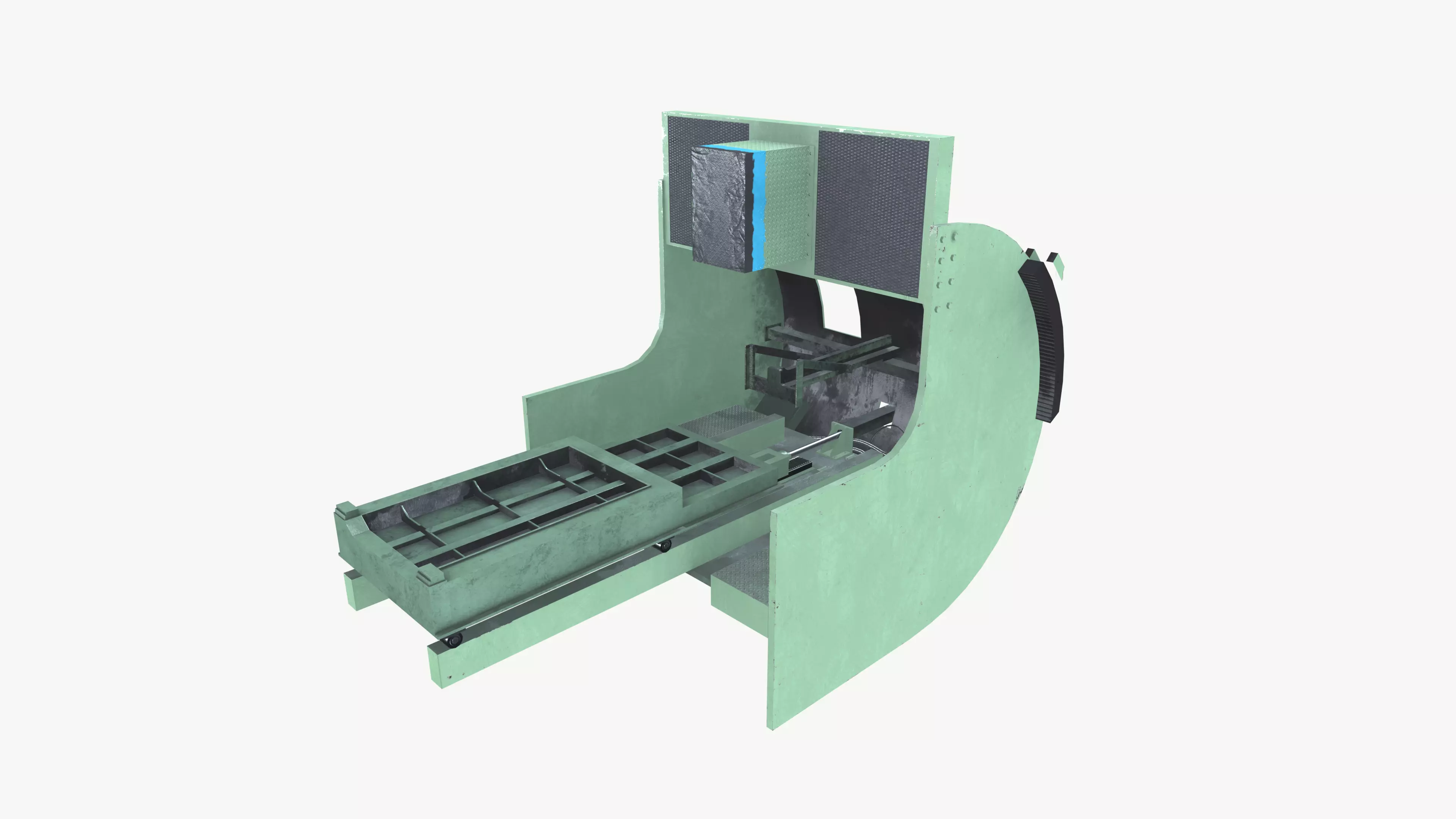 WRIMR Chock Tilter Low-poly 3D model_0