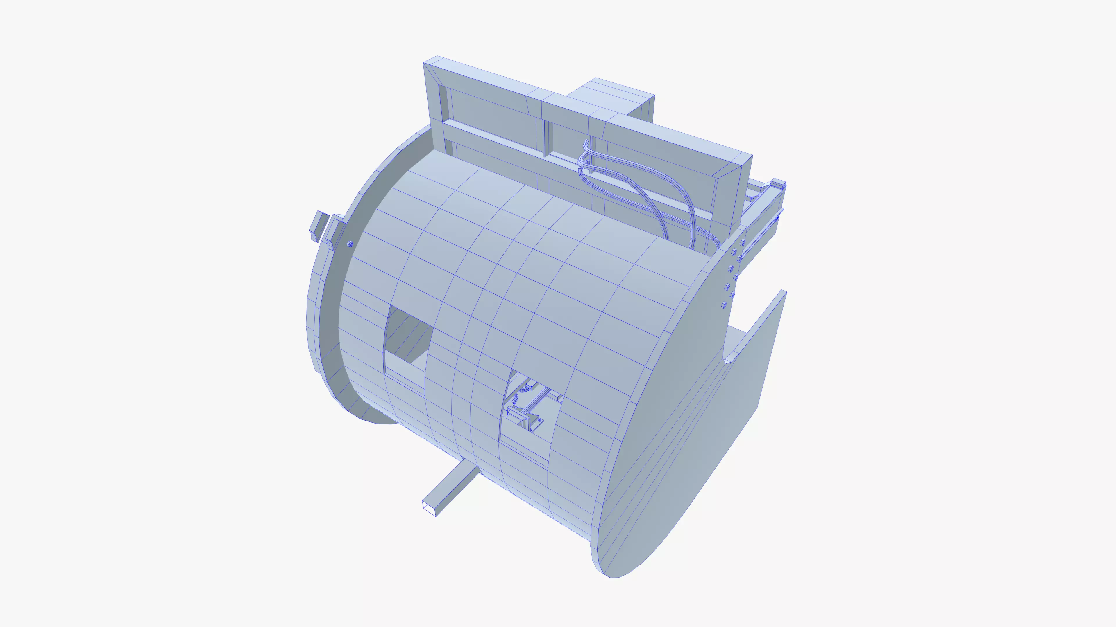 WRIMR Chock Tilter Low-poly 3D model_7