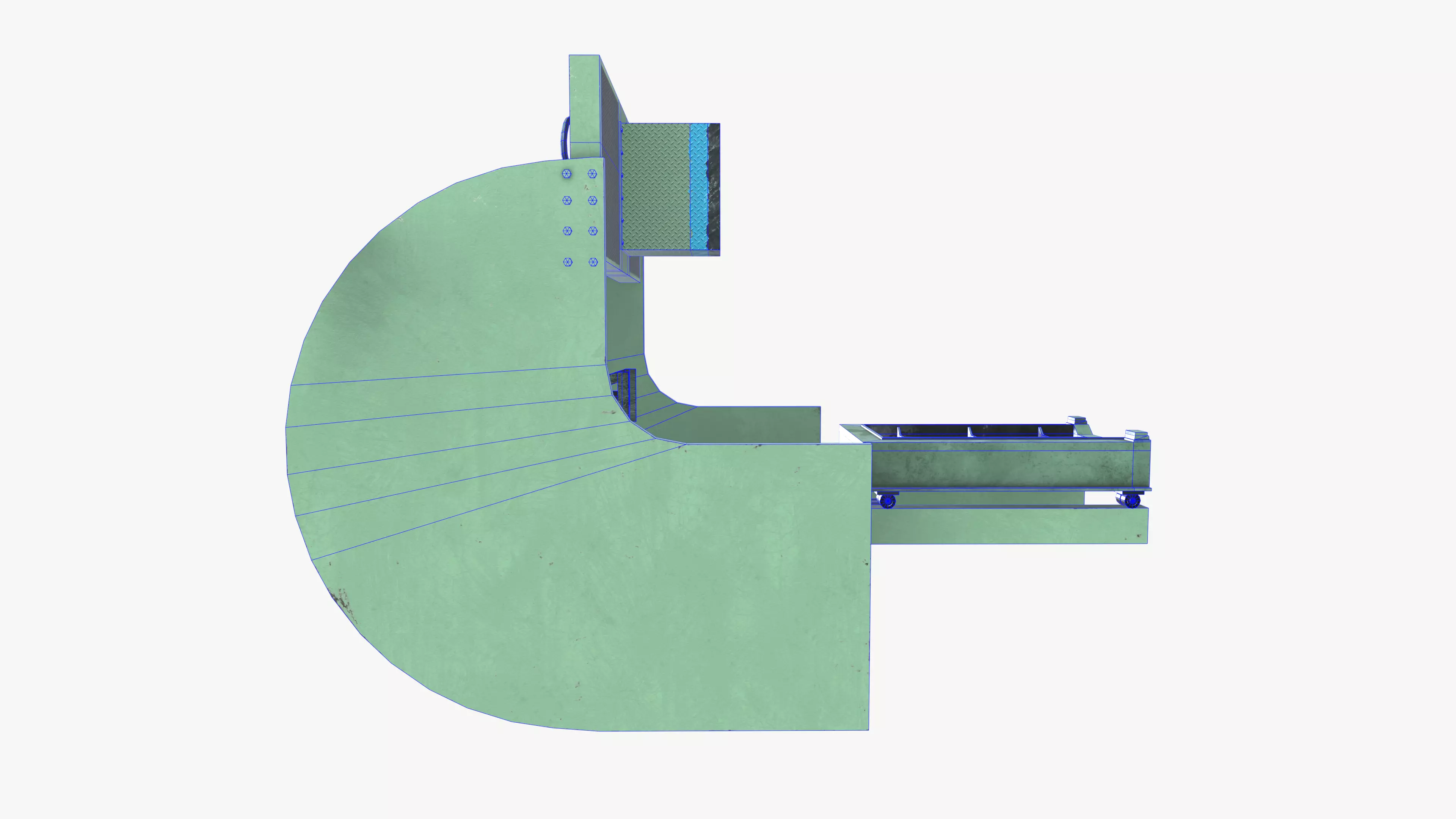 WRIMR Chock Tilter Low-poly 3D model_13