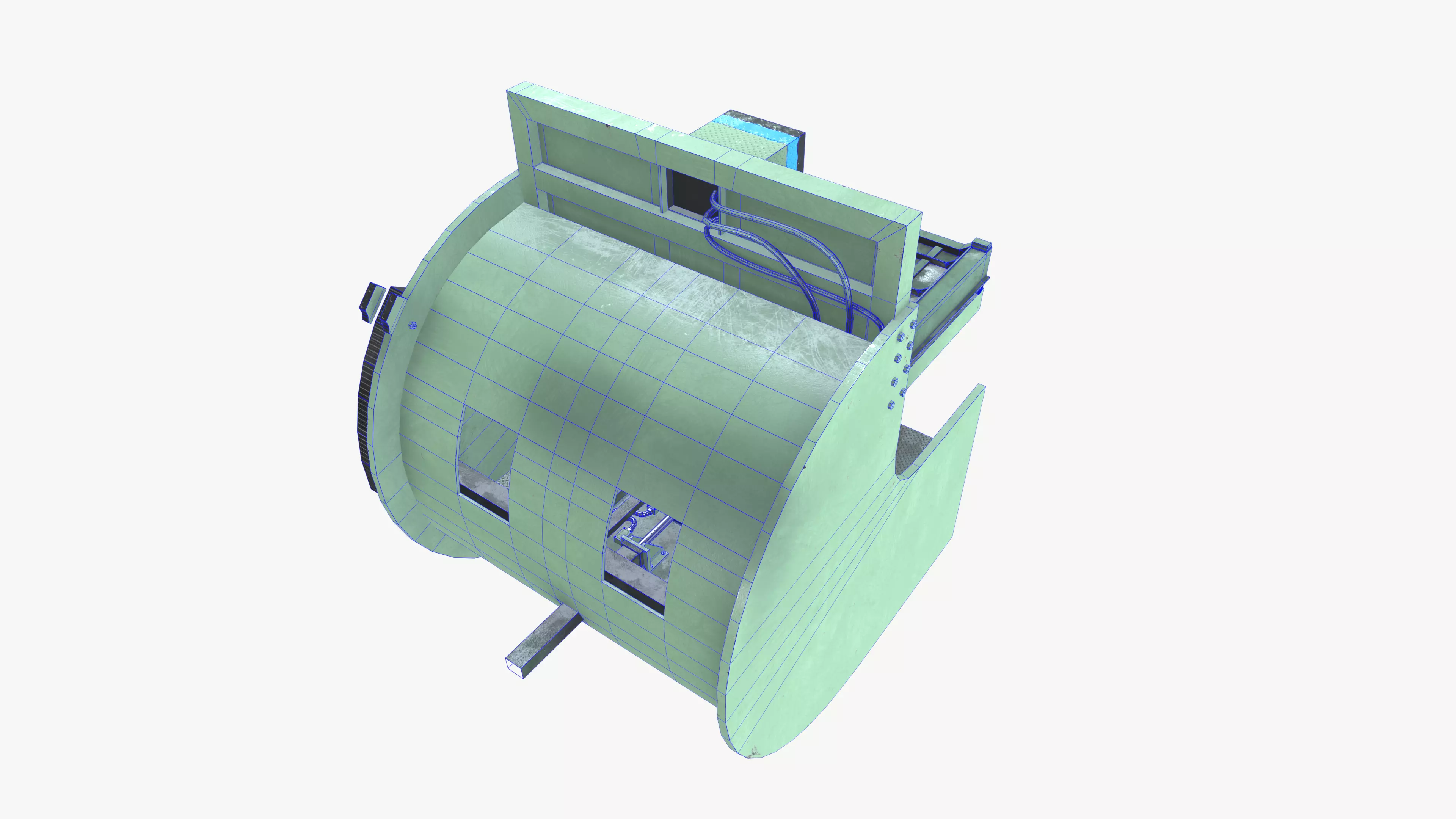 WRIMR Chock Tilter Low-poly 3D model_18