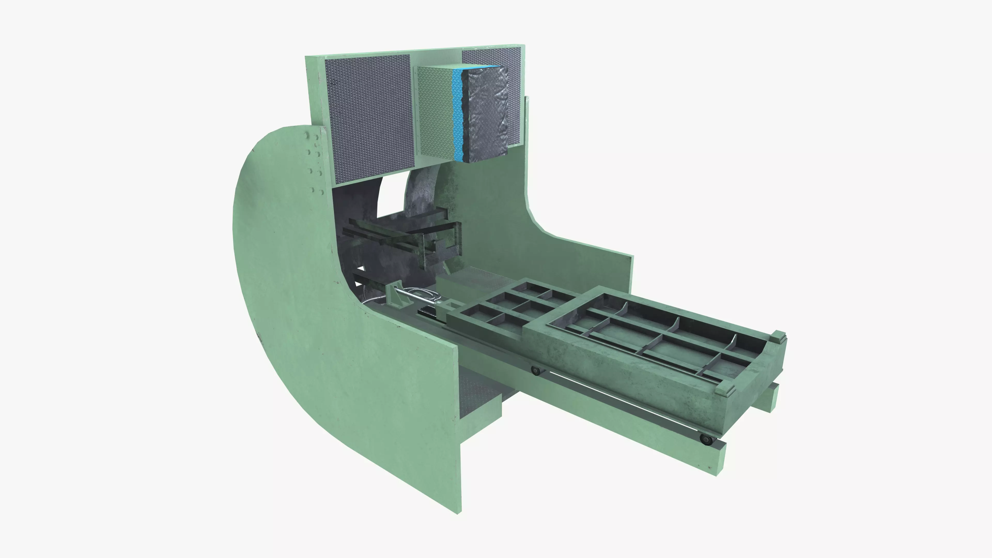 WRIMR Chock Tilter Low-poly 3D model_2